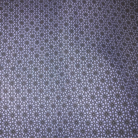 H&M Dress Small Stand Up Collar Sleeveless V Neck Lined Shirt Tail Hem NavyBlack - Picture 6 of 9